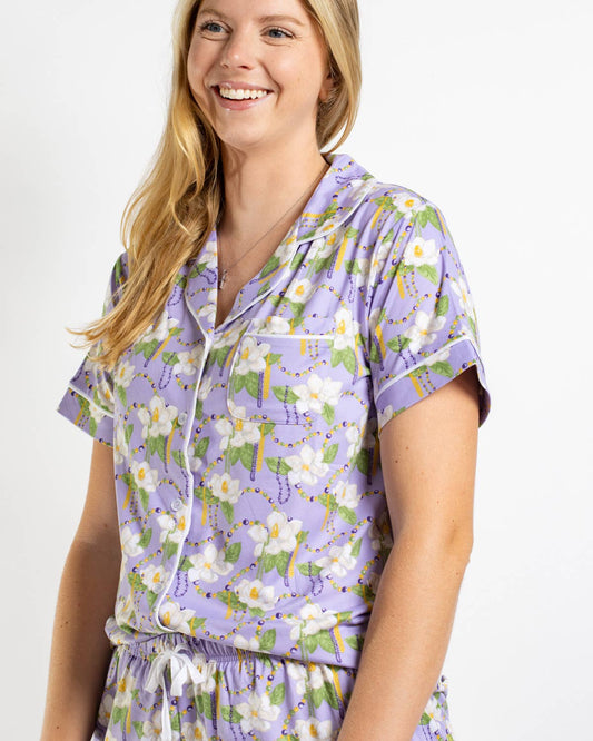 Mardi Magnolia Sleep Shirt
