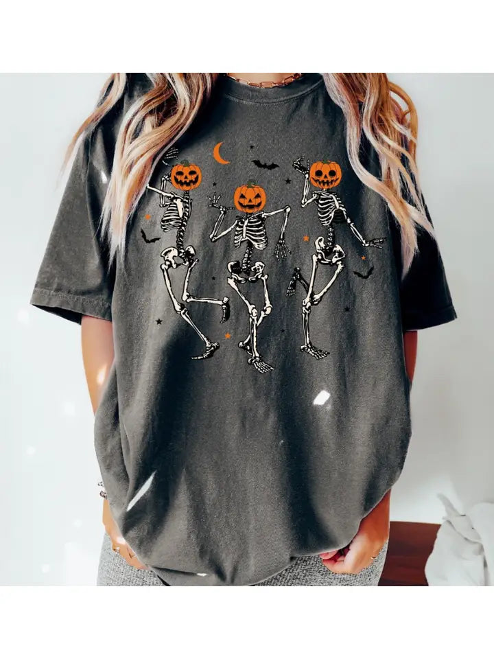 Dancing Skeleton Pumpkin