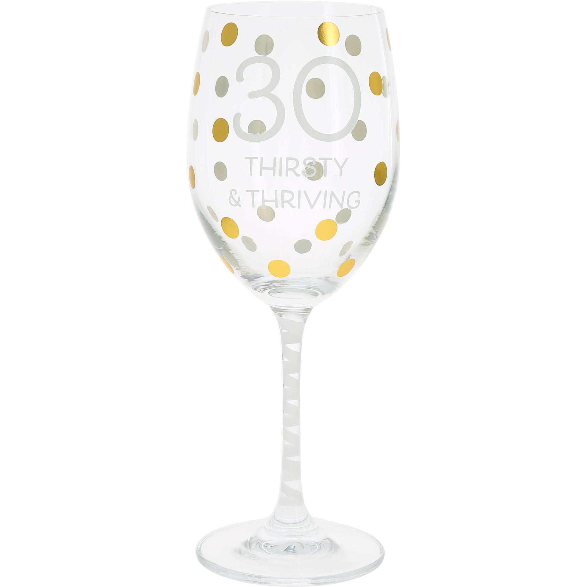 Gift Boxed 30th Birthday Wine Glass - The Season Boutique