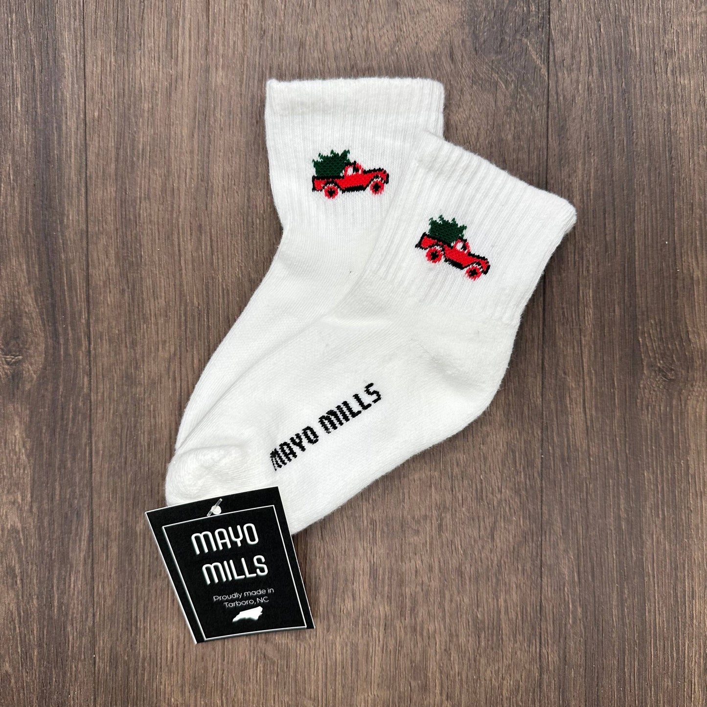 Children's Christmas Truck Socks