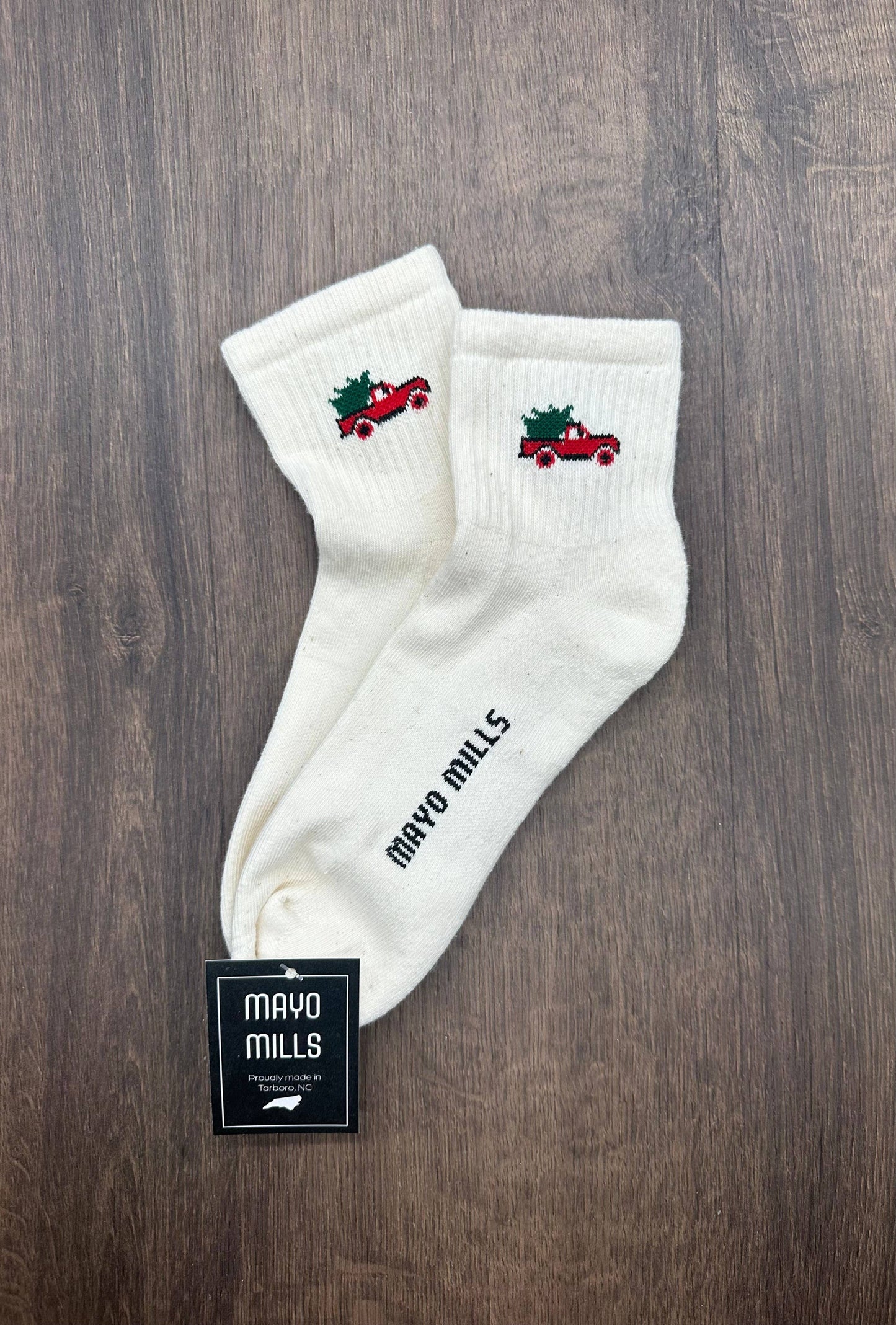 Children's Christmas Truck Socks