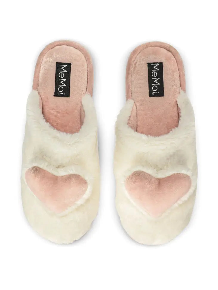 3D Heart Slippers