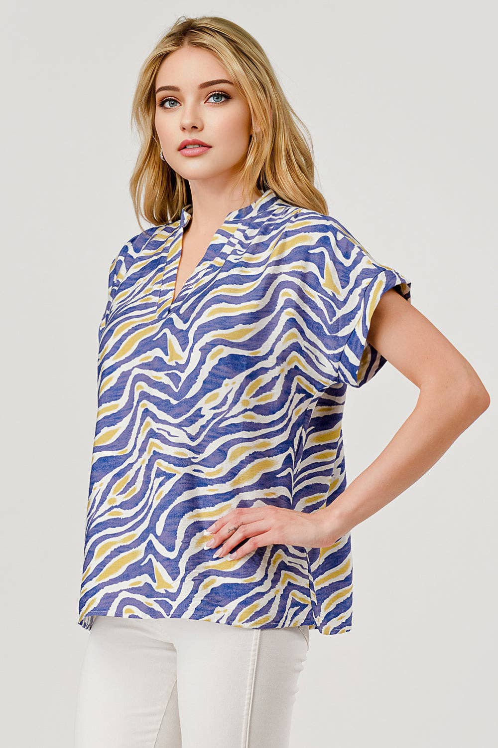 Tori Short Sleeve Game Day Top