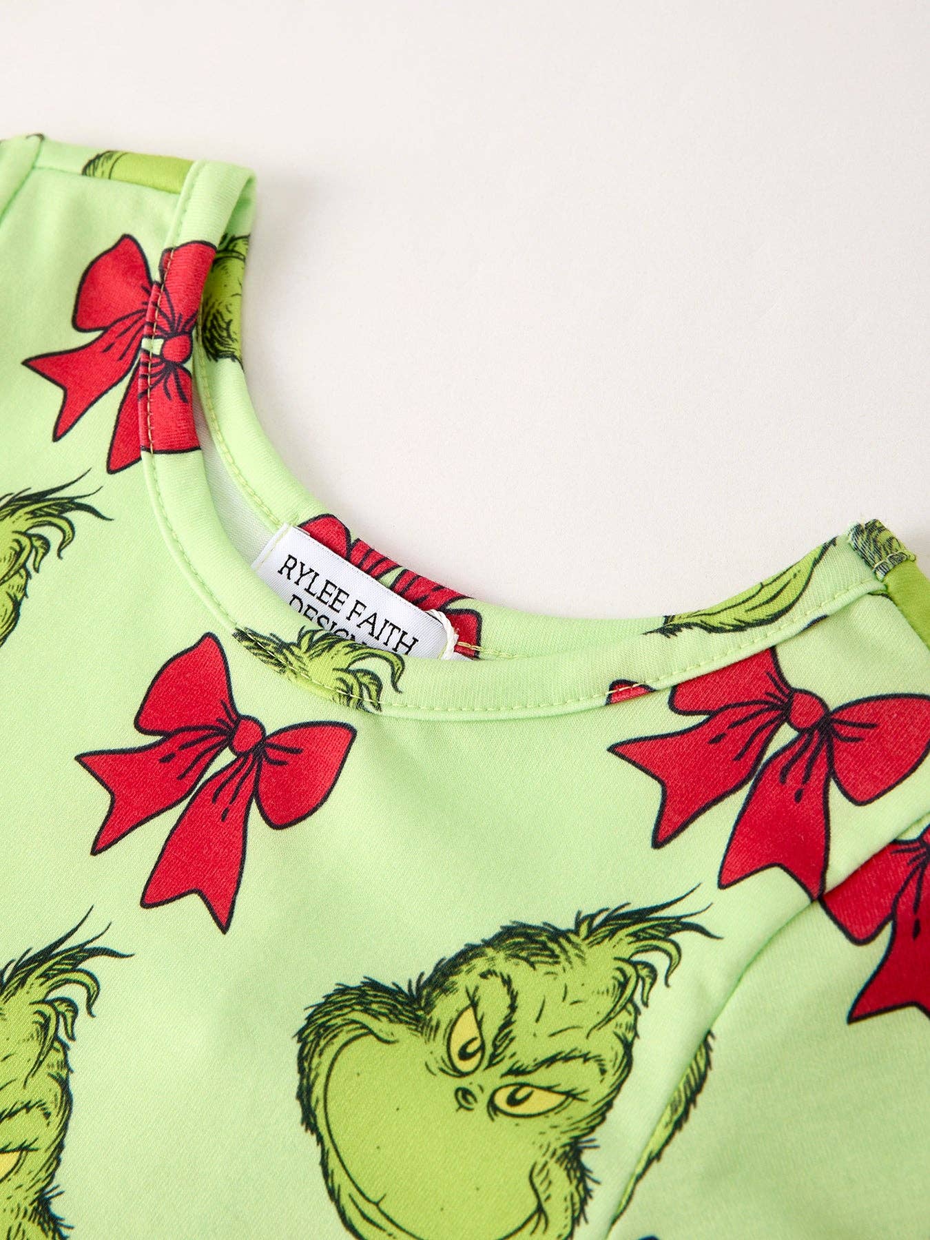 Grinch Girls Dress