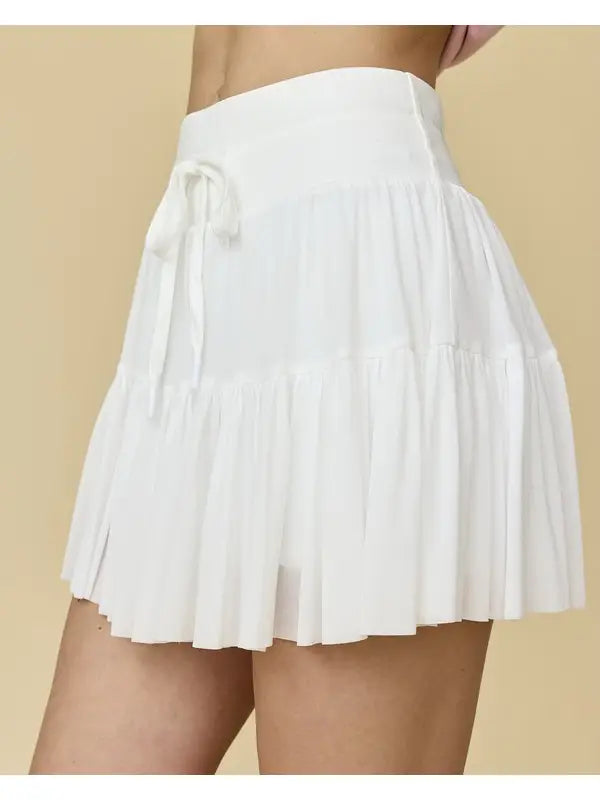 Alentina White Bike Skort