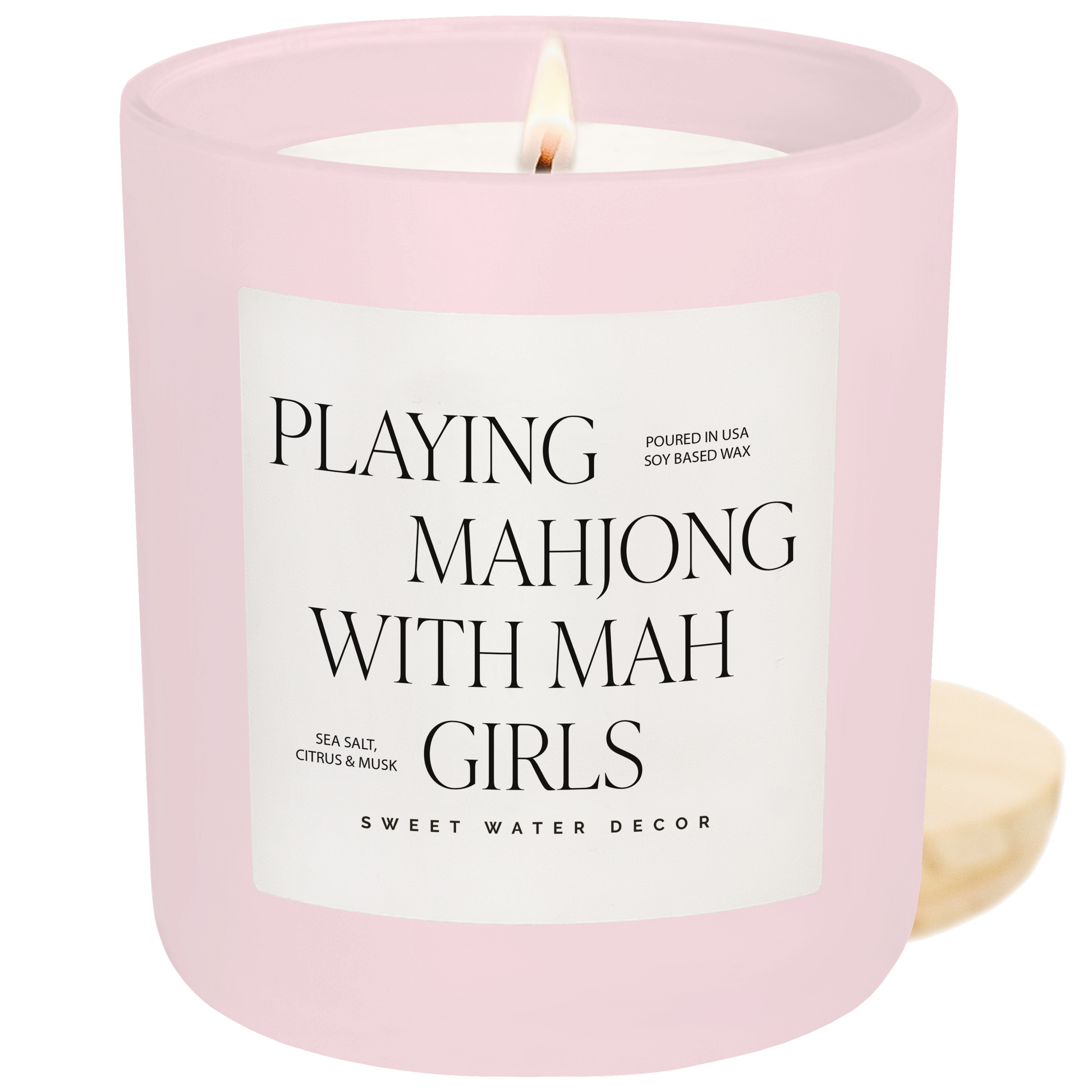 Playing Mahjong Girls Soy Candle - The Season Boutique