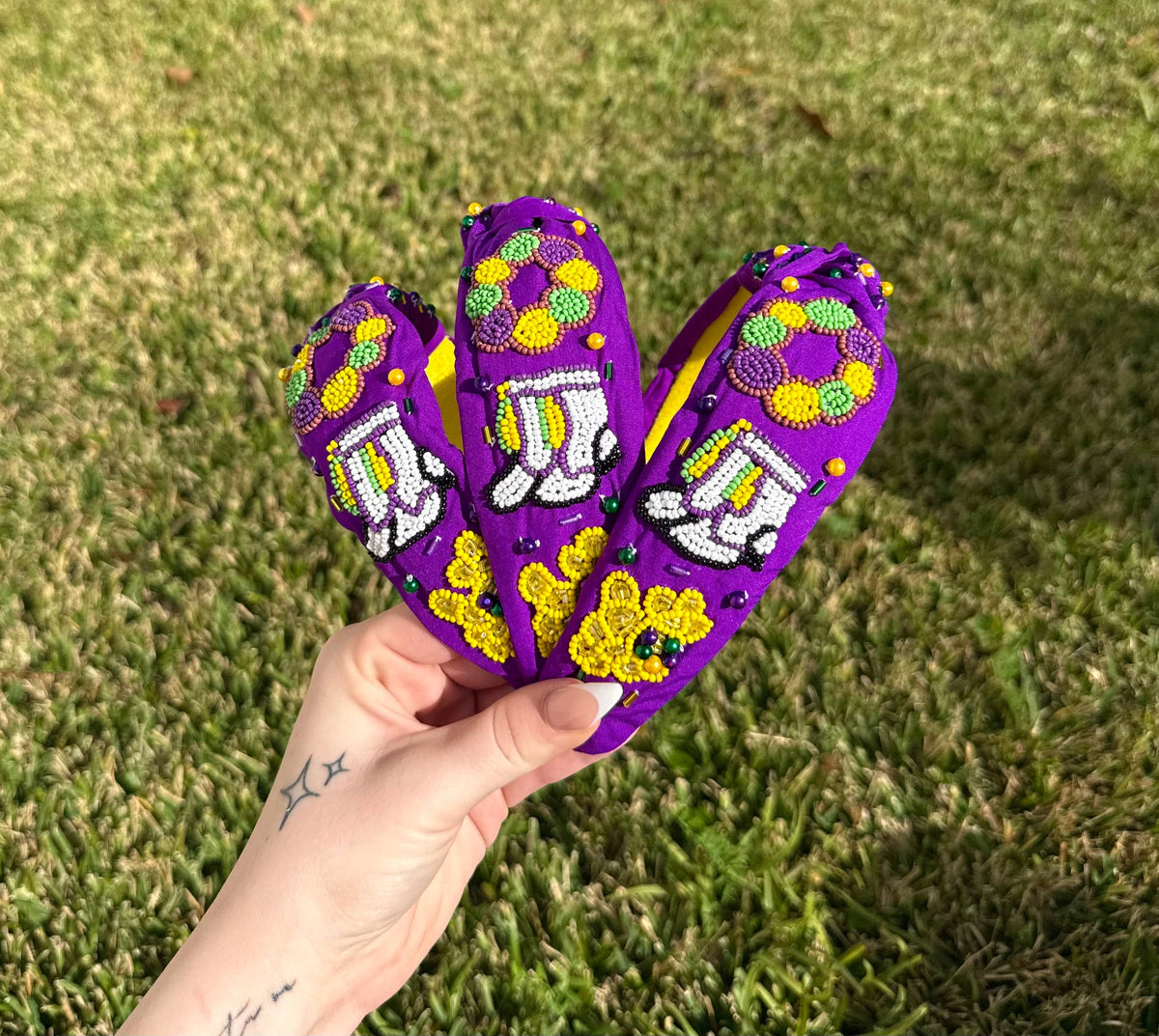 Mardi Gras Mix Headband