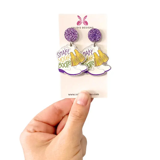 Majorette Marching Boot Earrings