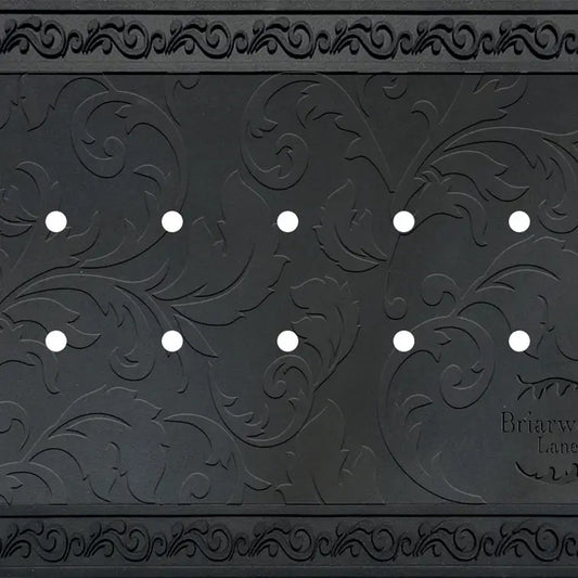 Rubber Doormat Tray Floral Design