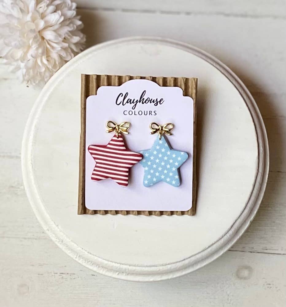 Fourth of July Handmade Earrings | Statue of Liberty - The Season Boutique
