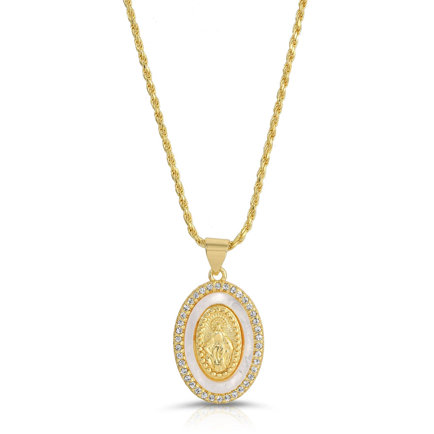 Holy Mother Mary Necklace