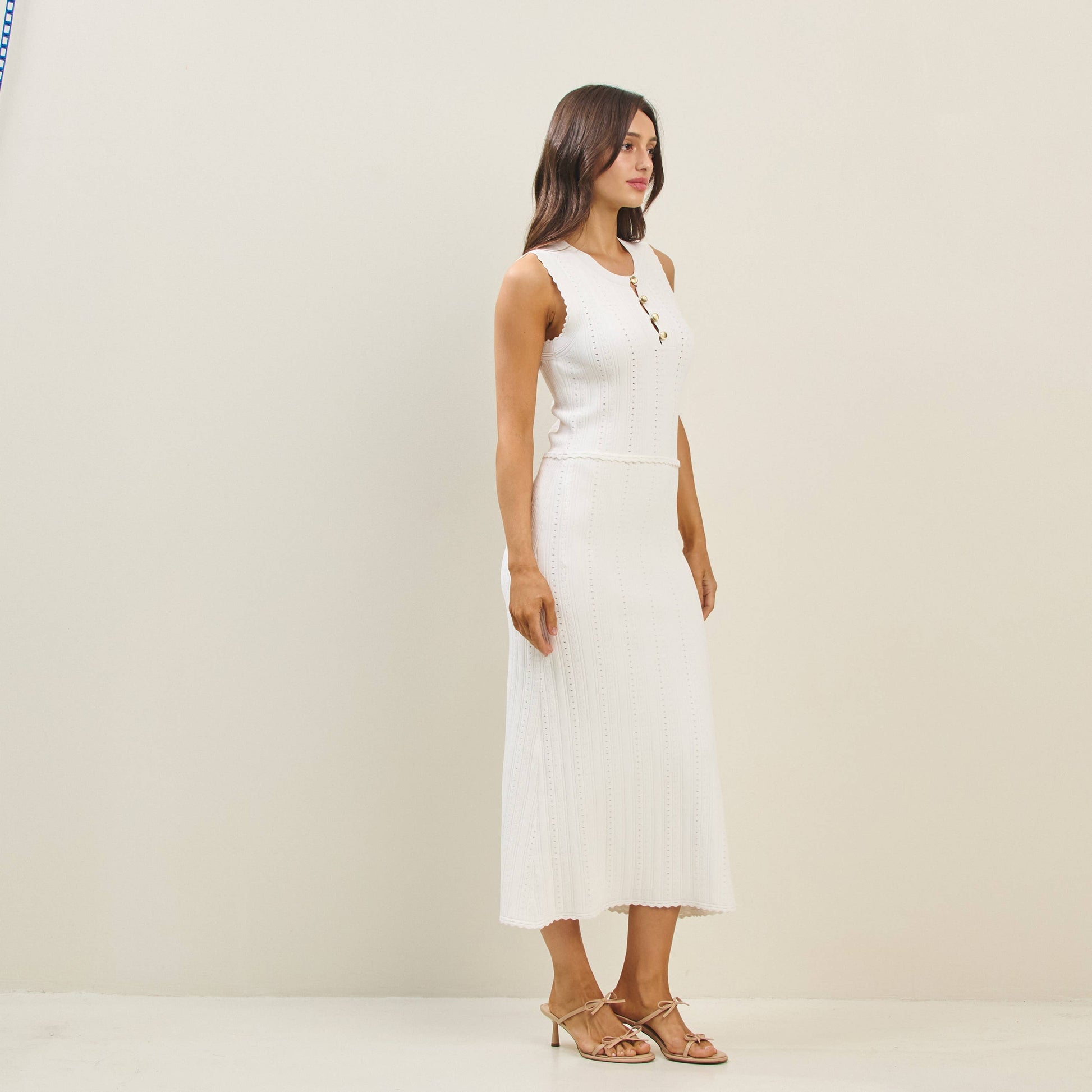 Textured knit dress - The Season Boutique