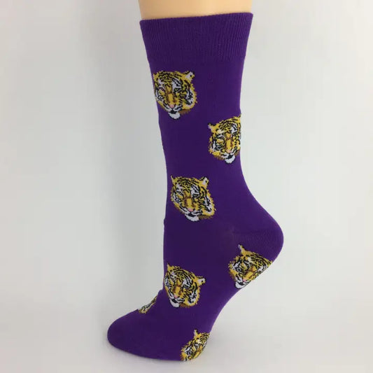 Tiger Head Socks