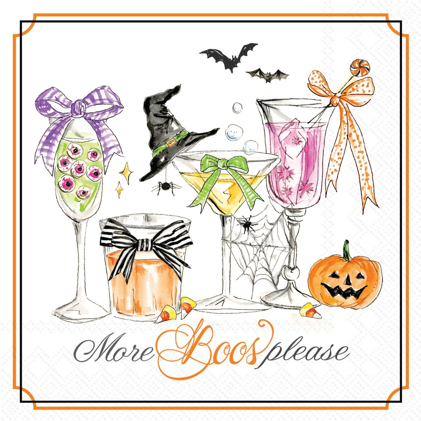 Boo-sy Cocktail Napkins