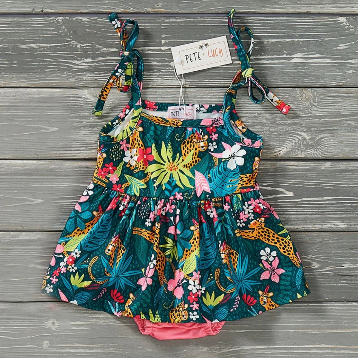 Jungle Haven - Girl Infant Romper