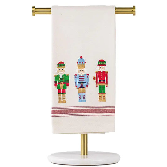 Nutcracker March Hand Towel Cream/Multi