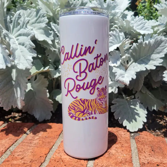 Callin' Baton Rouge 20oz Insulated Tumbler