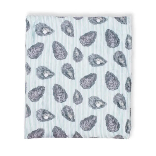 Awe Shucks Throw Blue/Grey 50x60