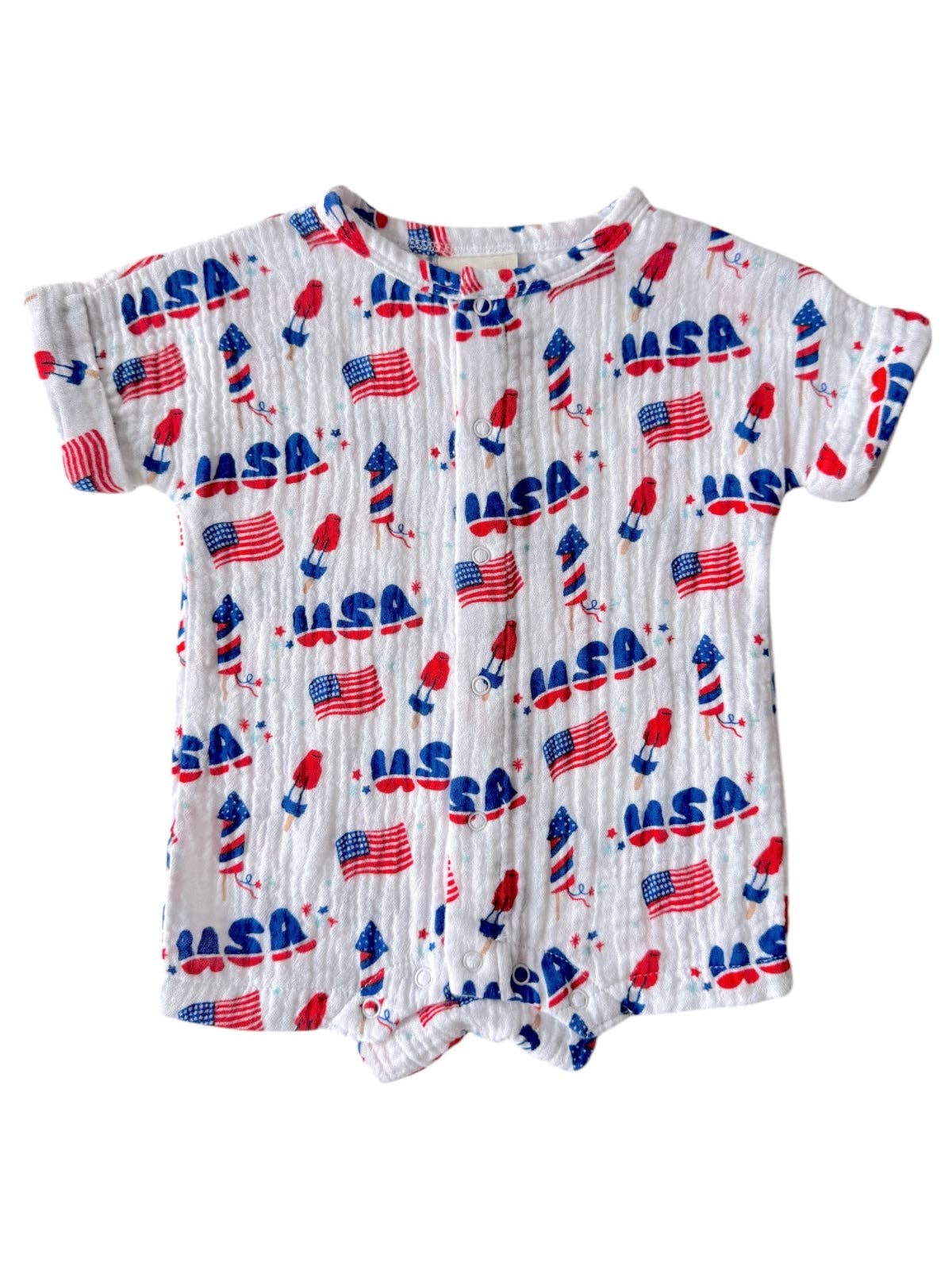 Baby Boy 4th of July One Piece - The Season Boutique