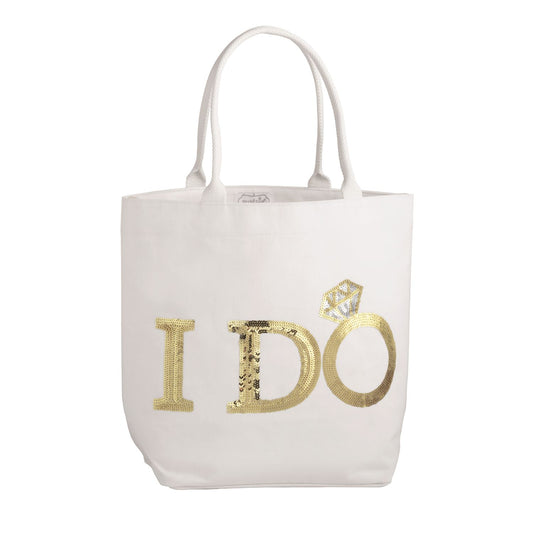 Gold Bride Sparkle Tote