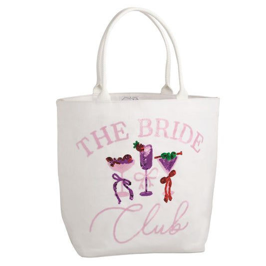 Pink Bride Sparkle Tote