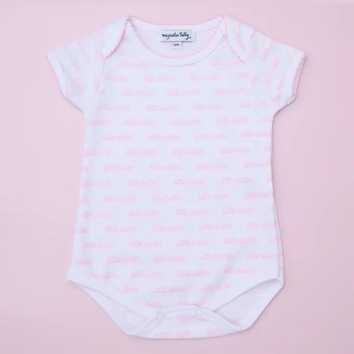 Little Sister Short Sleeve Bodysuit - The Season Boutique