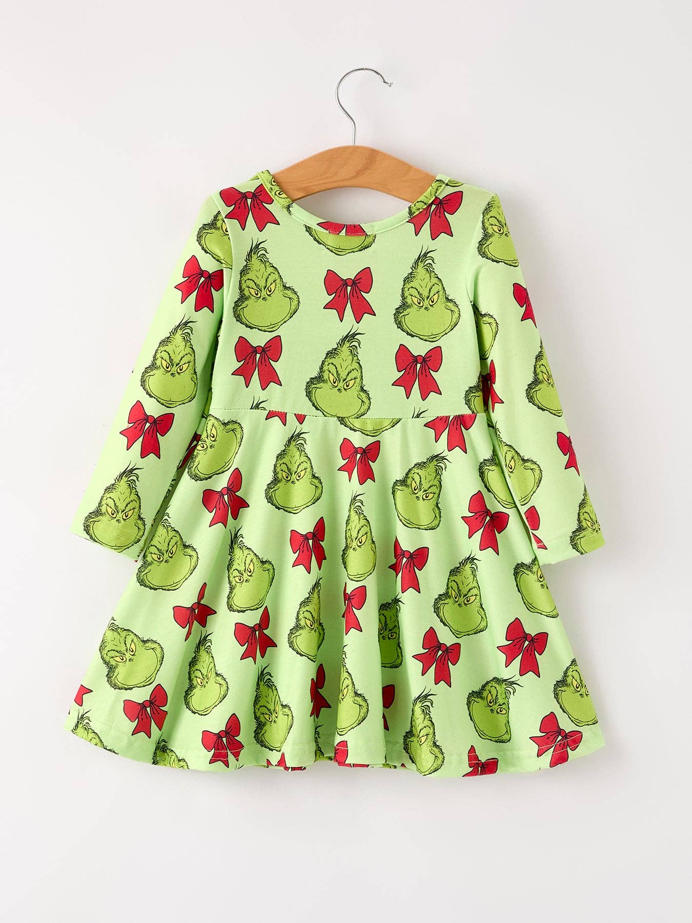 Grinch Girls Dress