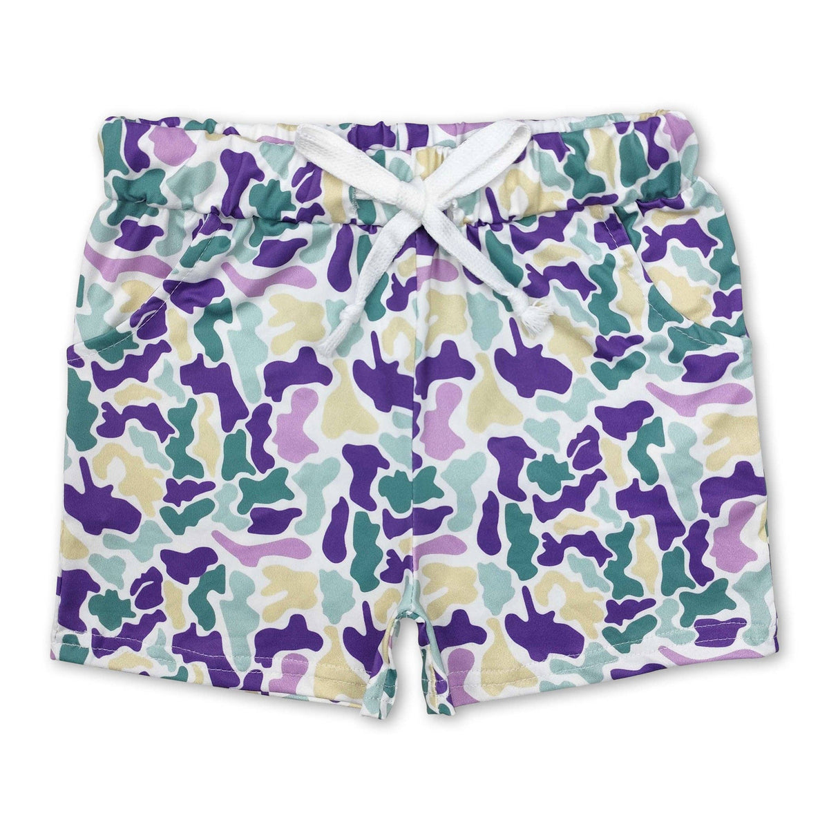 Mardi Gras Boys Shorts - The Season Boutique
