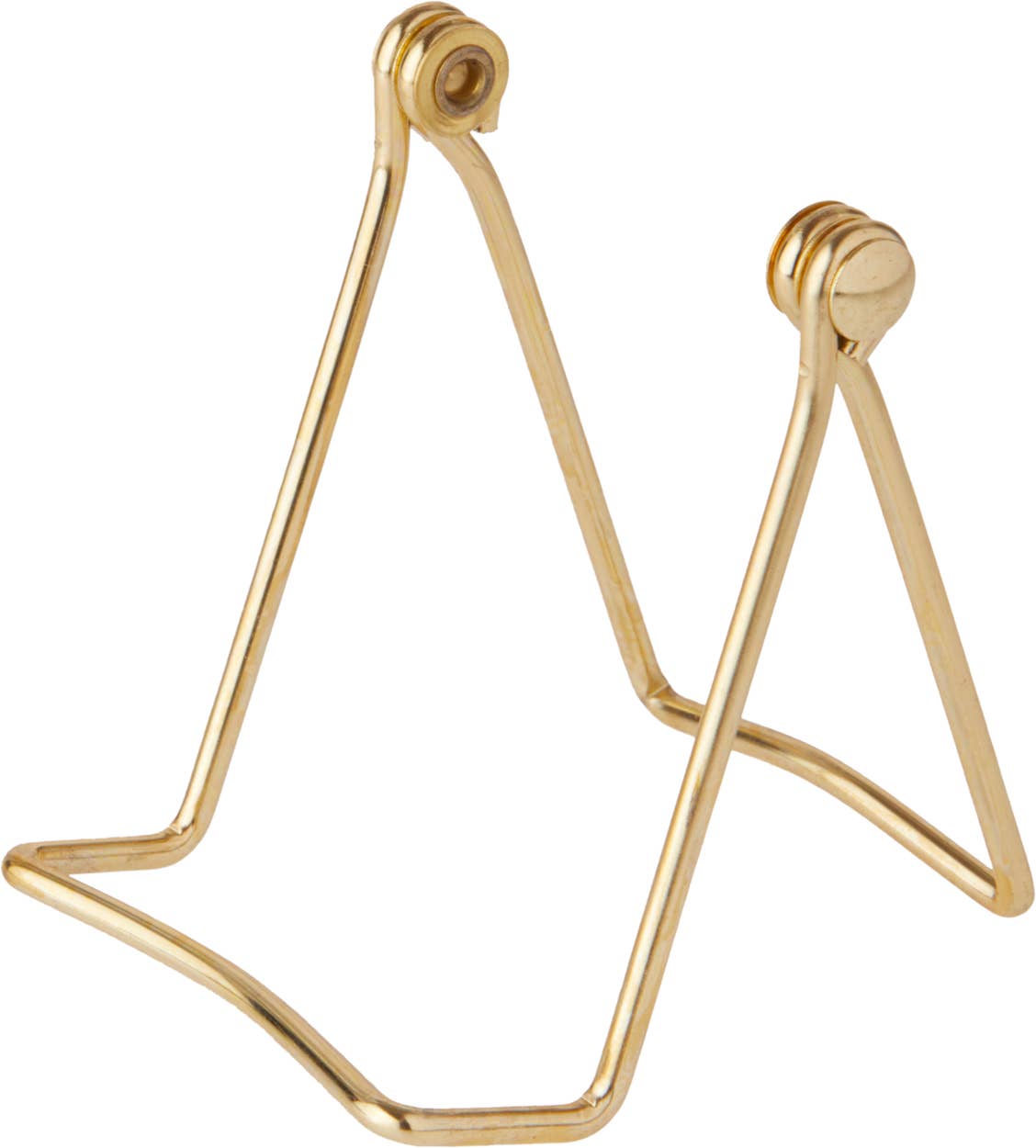 Bard's Folding Gold Wire Easel: 3" x 2.75" x 3.5" - The Season Boutique
