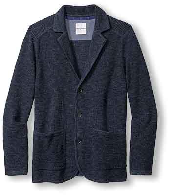 CITYSCAPE SWEATER BLAZER