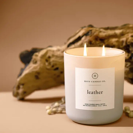 Leather Candle