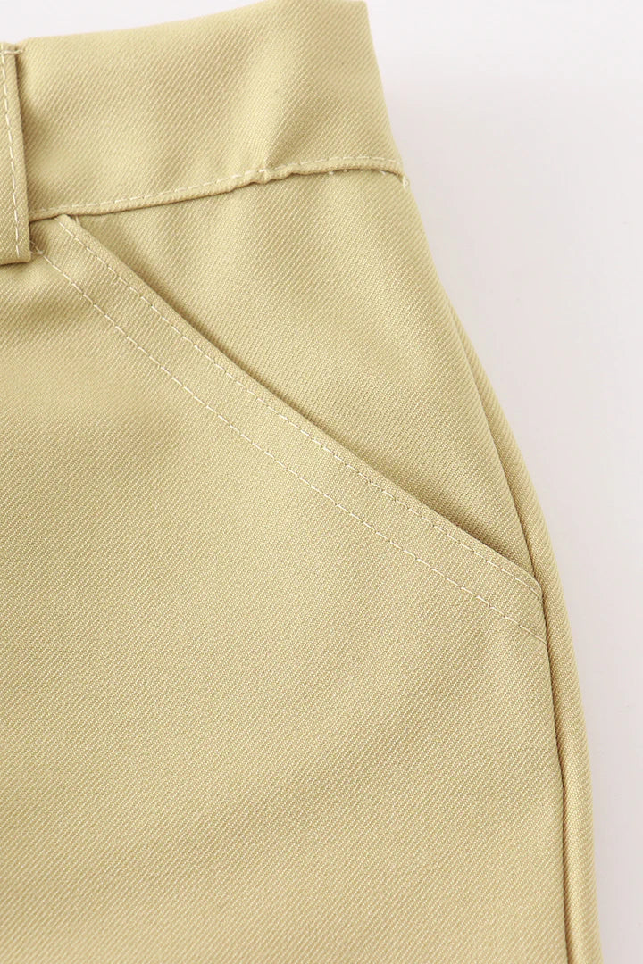 Mustard Cargo Shorts