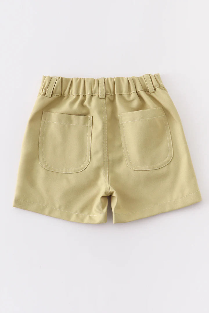 Mustard Cargo Shorts