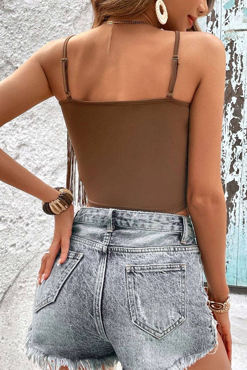 Fringe Boho Tank Top