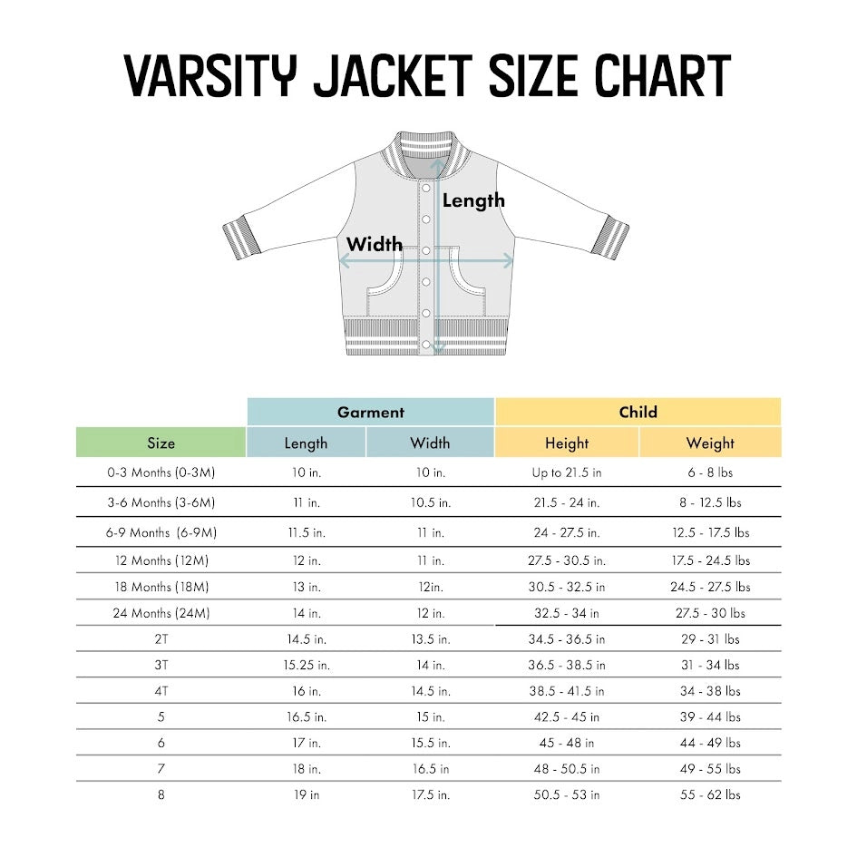 LSU Kid's Varsity Jacket