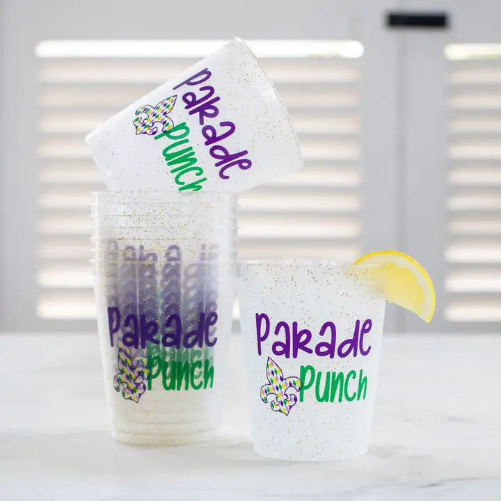 Parade Punch Party Cups 16oz Set of 10