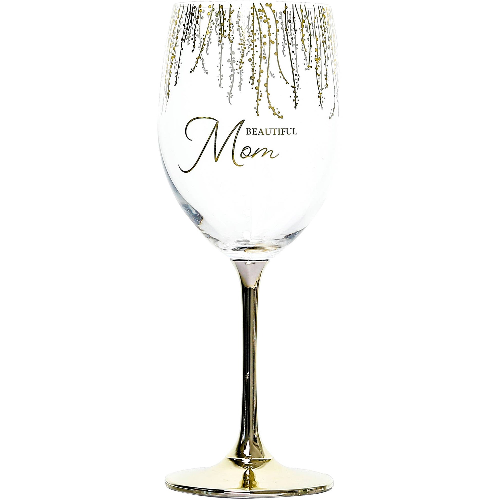 Gift Boxed Mother's Day Crystal Wine Glass - The Season Boutique