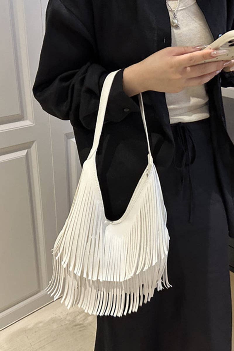 Fringe Boho Chic Shoulder Bag - The Season Boutique