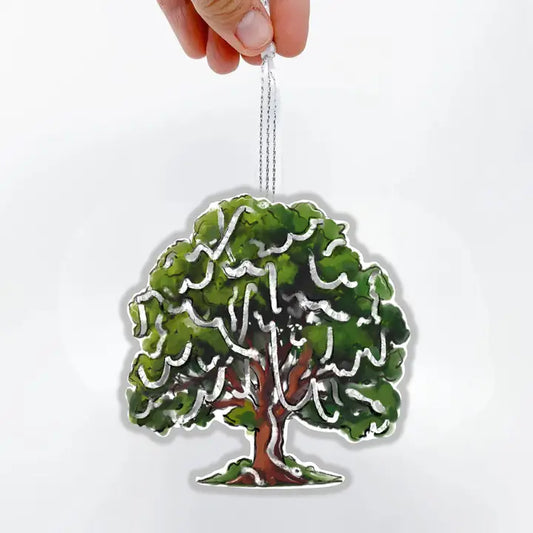 Acrylic Toilet Paper Tree Ornament