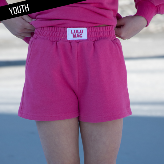 YOUTH Hot Pink Terry Cloth - The Season Boutique