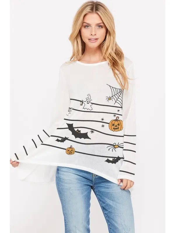 Halloween Knit Long Sleeve