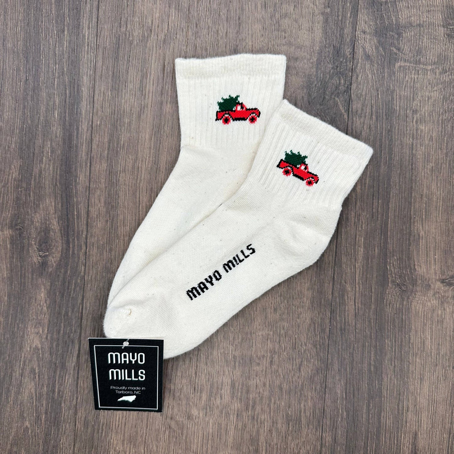 Children's Christmas Truck Socks