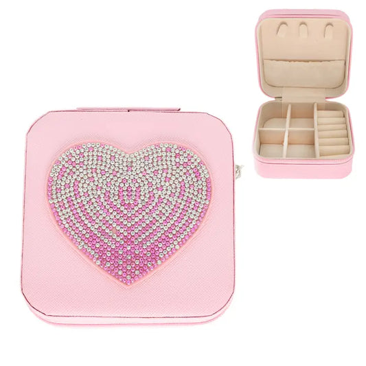 Heart Theme Jeweled Box