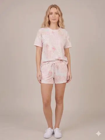 Sweet Bloom Patchwork Shorts