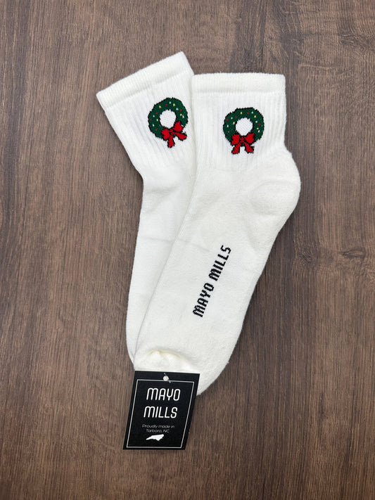 Children's Wreath Socks