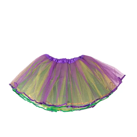 Reversible Purple, Green and Gold Tutu