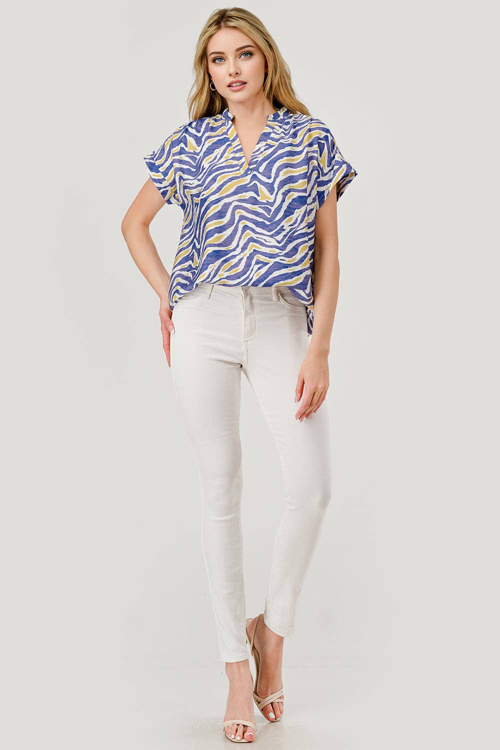 Tori Short Sleeve Game Day Top