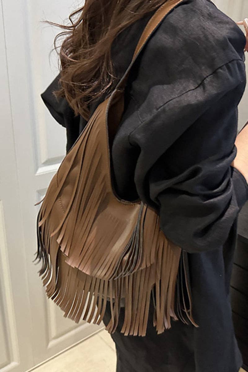Fringe Boho Chic Shoulder Bag - The Season Boutique