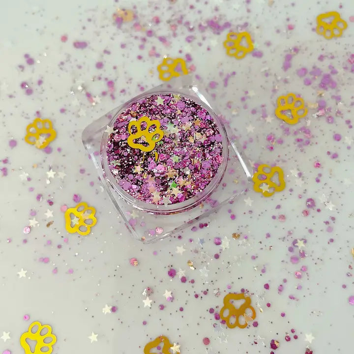 Let’S Geaux Girls Lsu Tigers Football Face and Body Glitter