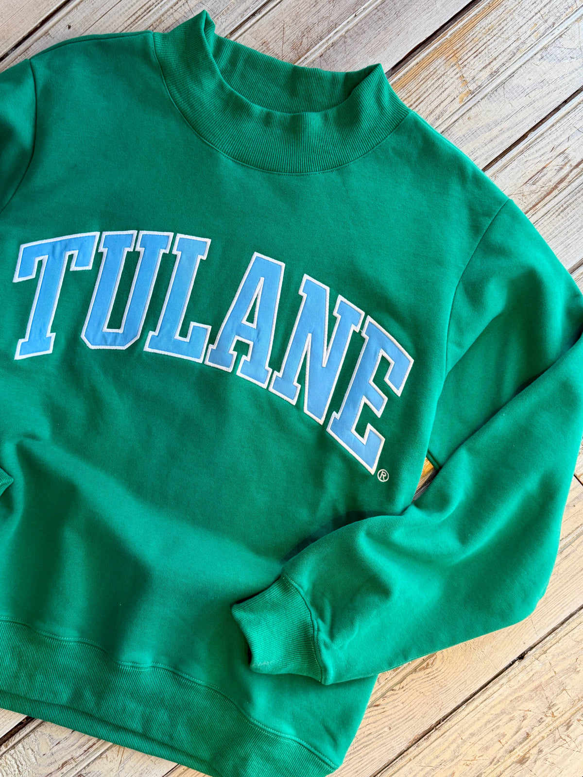 TULANE Mockneck Sweatshirt - The Season Boutique